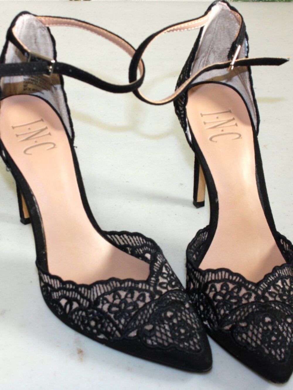 WOMENS STILLETO HEELS BLACK 5M